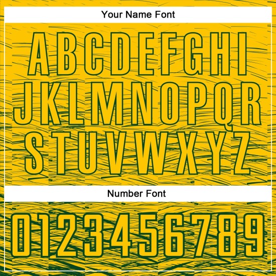 Custom Jersey Uniform Yellow Green Sublimation Soccer