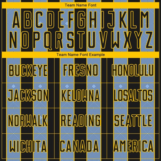 Uniform Black Custom Light Line Jersey Blue-Yellow Sports Sublimation Pinstripe Soccer