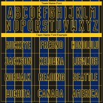 Pinstripe Royal-Yellow Jersey Sports Custom Soccer Line Uniform Sublimation Black