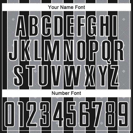 Custom Line Sports Black Pinstripe Gray-White Soccer Uniform Jersey Sublimation