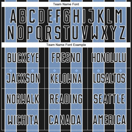 Uniform Custom Soccer Jersey Line Black Pinstripe Sports Light Sublimation Blue-White