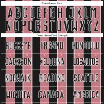 Line Medium Pinstripe Jersey Uniform Custom Sports Black Pink-White Soccer Sublimation