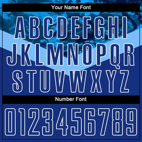 Soccer Sublimation Jersey Royal-Light Royal Uniform Blue Custom