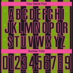 Soccer Sublimation Green-Pink Neon Pinstripe Custom Jersey Uniform Line Black Sports