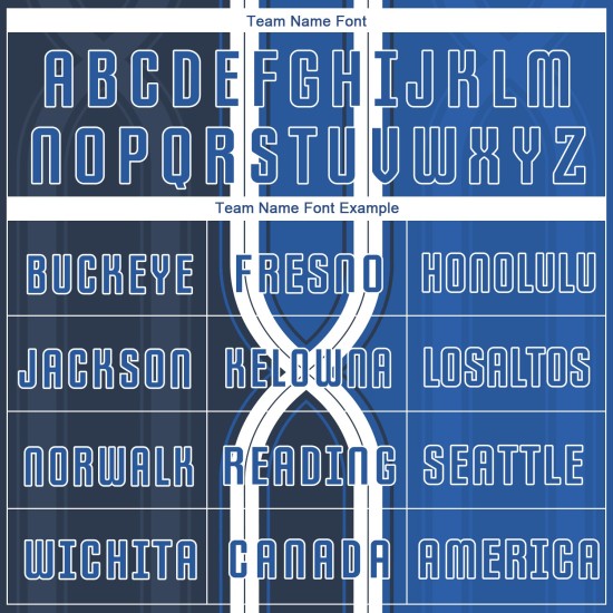 Uniform Jersey Royal-White Sublimation Soccer Custom Navy