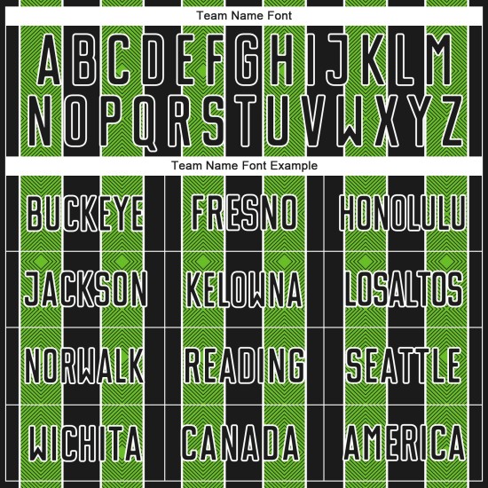 Jersey Custom Line Sublimation Green-White Black Pinstripe Uniform Sports Aurora Soccer