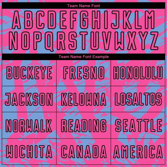 Irregular Soccer Custom Light Shapes Sublimation Blue Uniform Jersey Pink-White