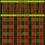 Jersey Red-Neon Pinstripe Soccer Green Sports Sublimation Line Custom Black Uniform