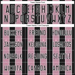 Line Sublimation Black Jersey Light Uniform Custom Pinstripe Pink-White Soccer Sports