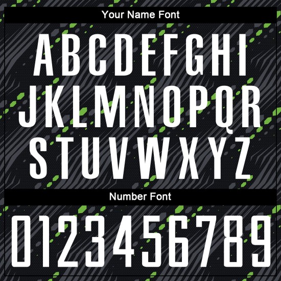 Sublimation White-Kelly Green Soccer Jersey Uniform Custom Black