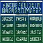 Uniform Jersey Sublimation Custom Green-White Royal Soccer