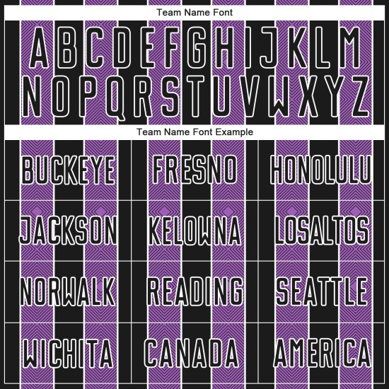 Soccer Medium Jersey Line Custom Uniform Sports Purple-White Black Pinstripe Sublimation