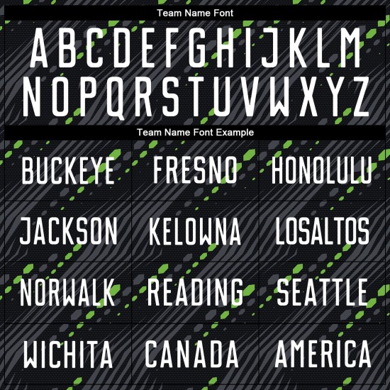 Sublimation White-Kelly Green Soccer Jersey Uniform Custom Black